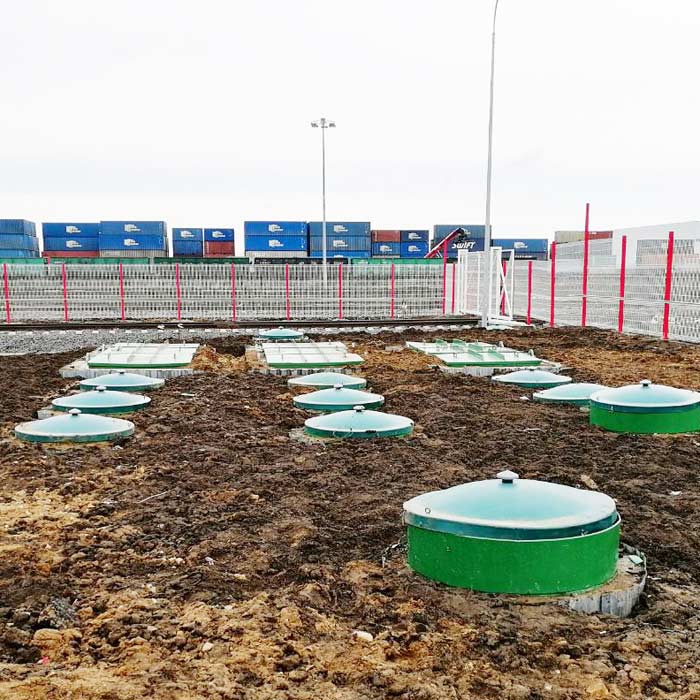 Ливневый сток - 300 литров в сек., завод смазочных материалов, Калужская обл.