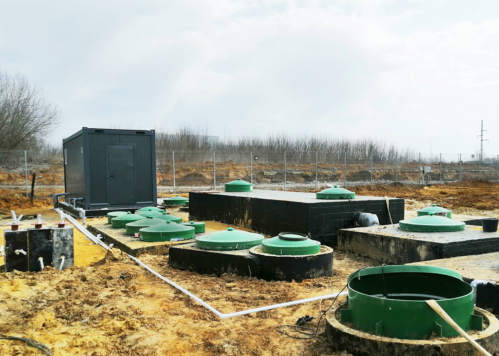 Хозяйственно-бытовой сток - 20 м3 в сутки, производственно-складского комплекса "FOROOM", МО