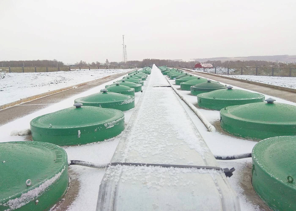 Хозяйственно-бытовой сток - 400 м3 в сутки, поселок Балахта, Красноярский край