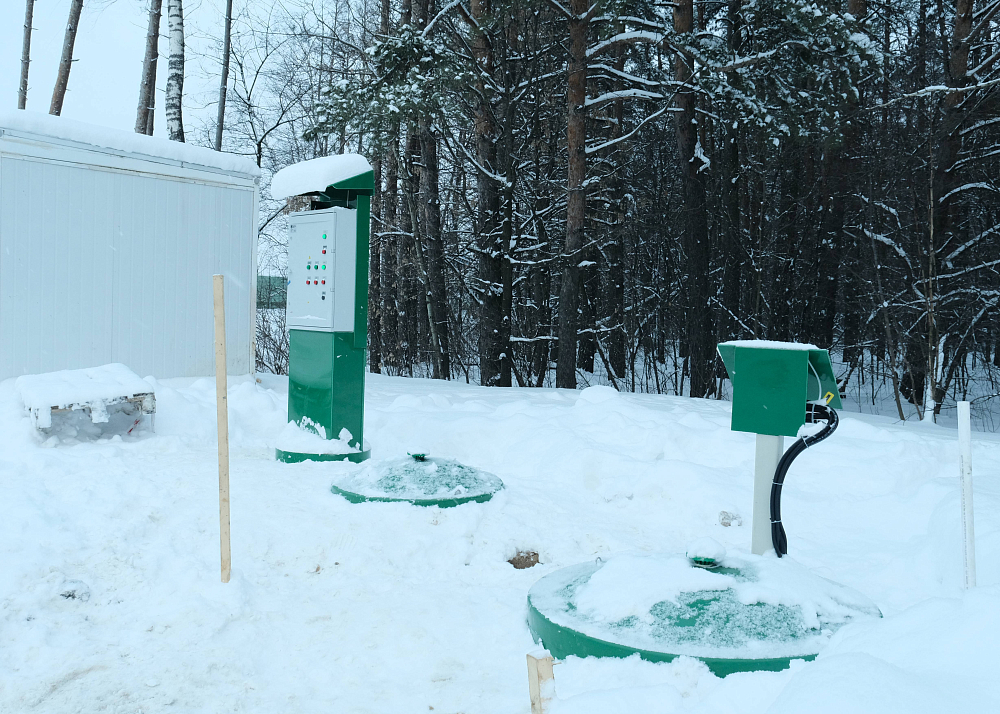 Хозяйственно-бытовой сток - 10 м3 в сутки, МО, ООО "Газпромнефть"