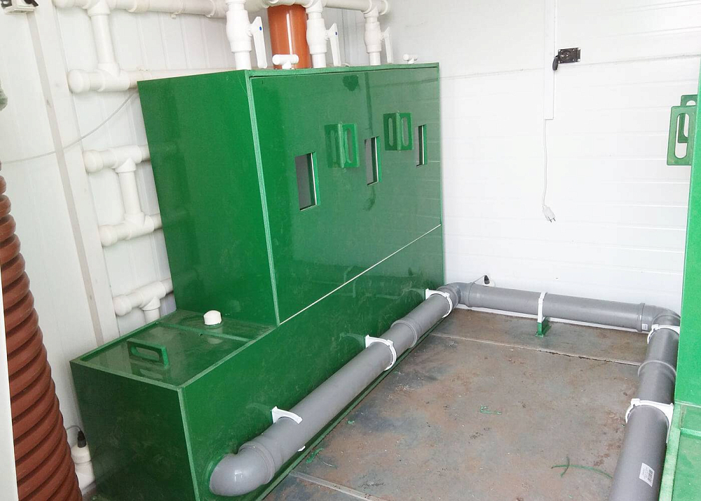 Хозяйственно-бытовой сток - 400 м3 в сутки, поселок Балахта, Красноярский край